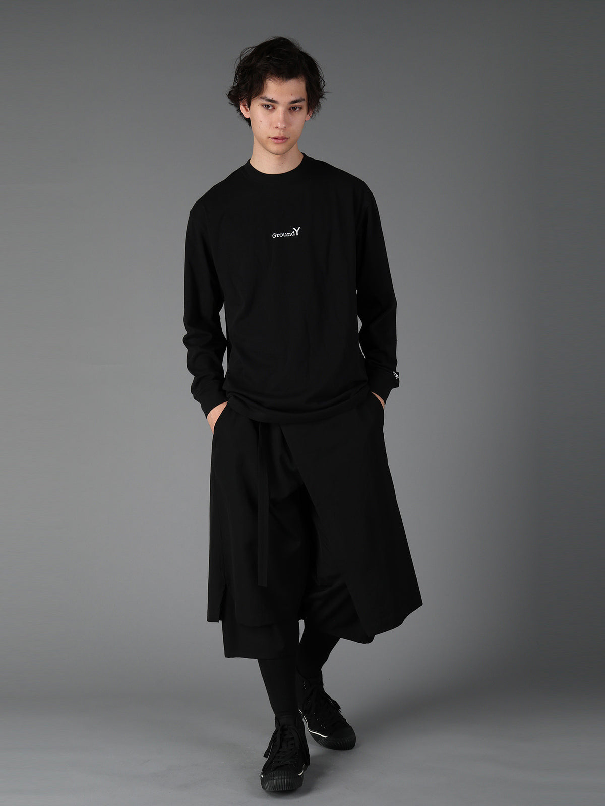 Ground Y×NEW ERA LONG SLEEVE T