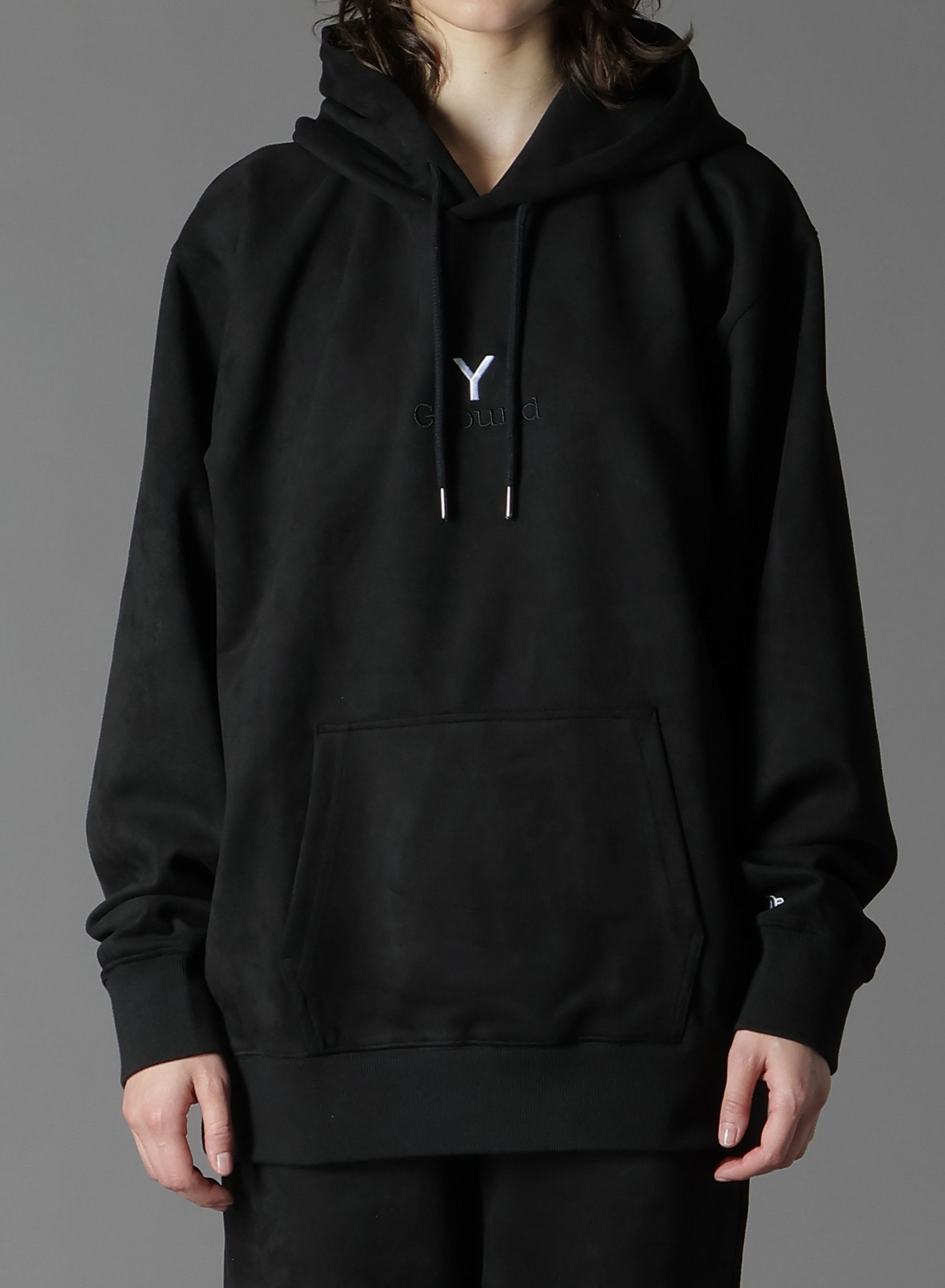 Ground Y×NEW ERA SUEDE HOODIE – THE SHOP YOHJI YAMAMOTO