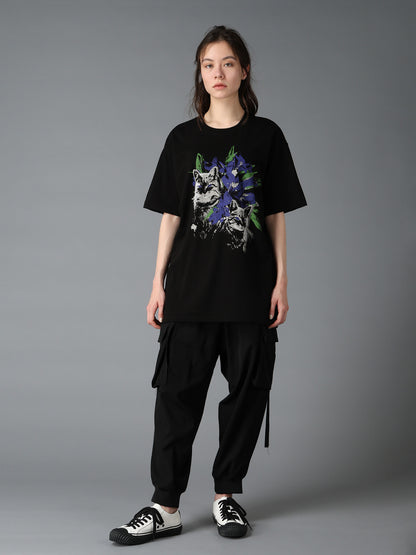 JERSEY CAT AND EDELWEISS T-SHIRT