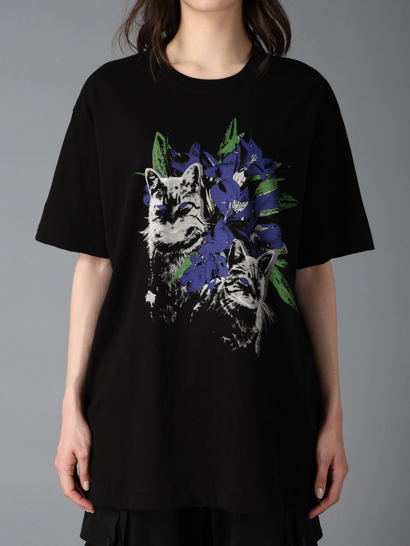 JERSEY CAT AND EDELWEISS T-SHIRT