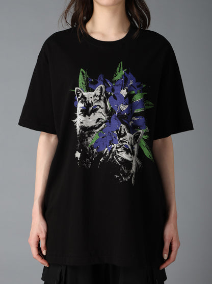JERSEY CAT AND EDELWEISS T-SHIRT