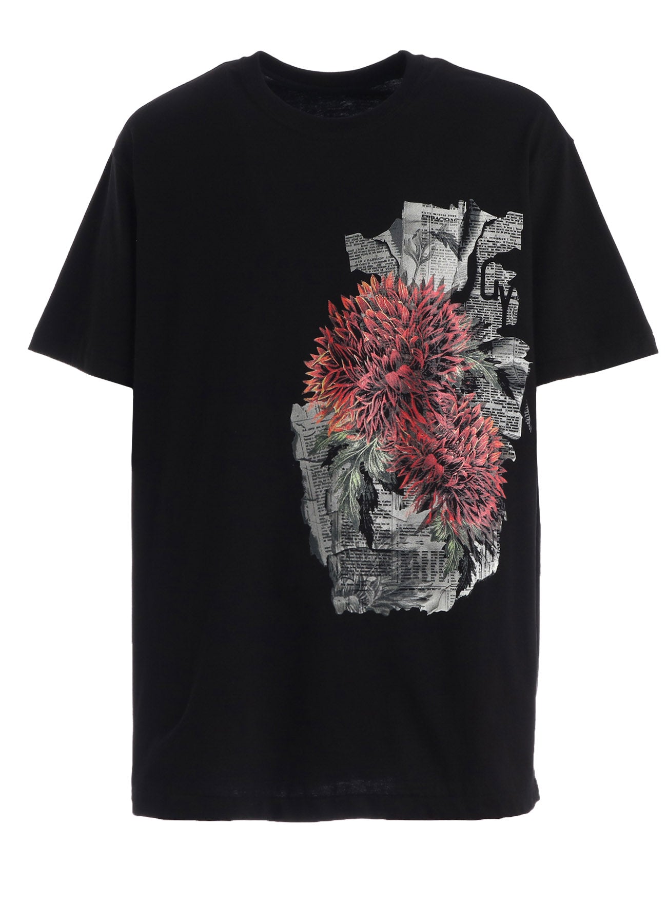 JERSEY RED DAHLIA T-SHIRT – THE SHOP YOHJI YAMAMOTO