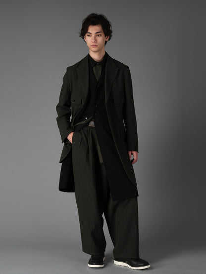 CREPE de CHINE SINGLE LONG VEST