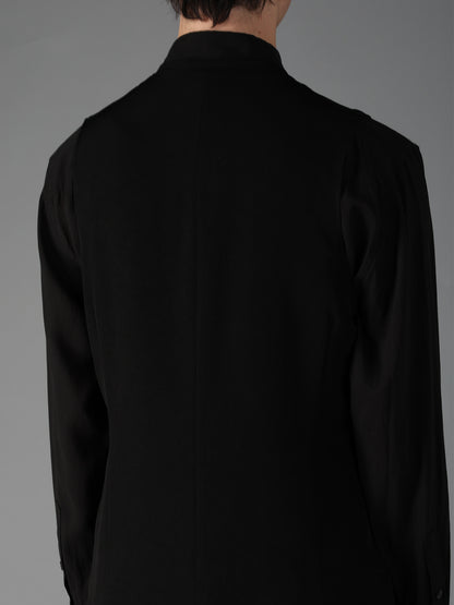 CREPE de CHINE SINGLE LONG VEST