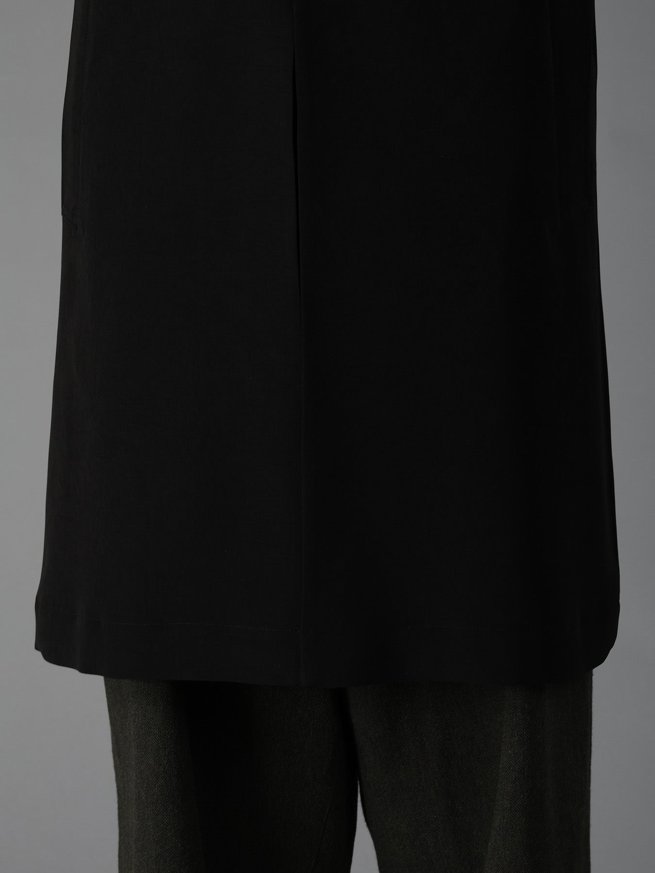 CREPE de CHINE SINGLE LONG VEST