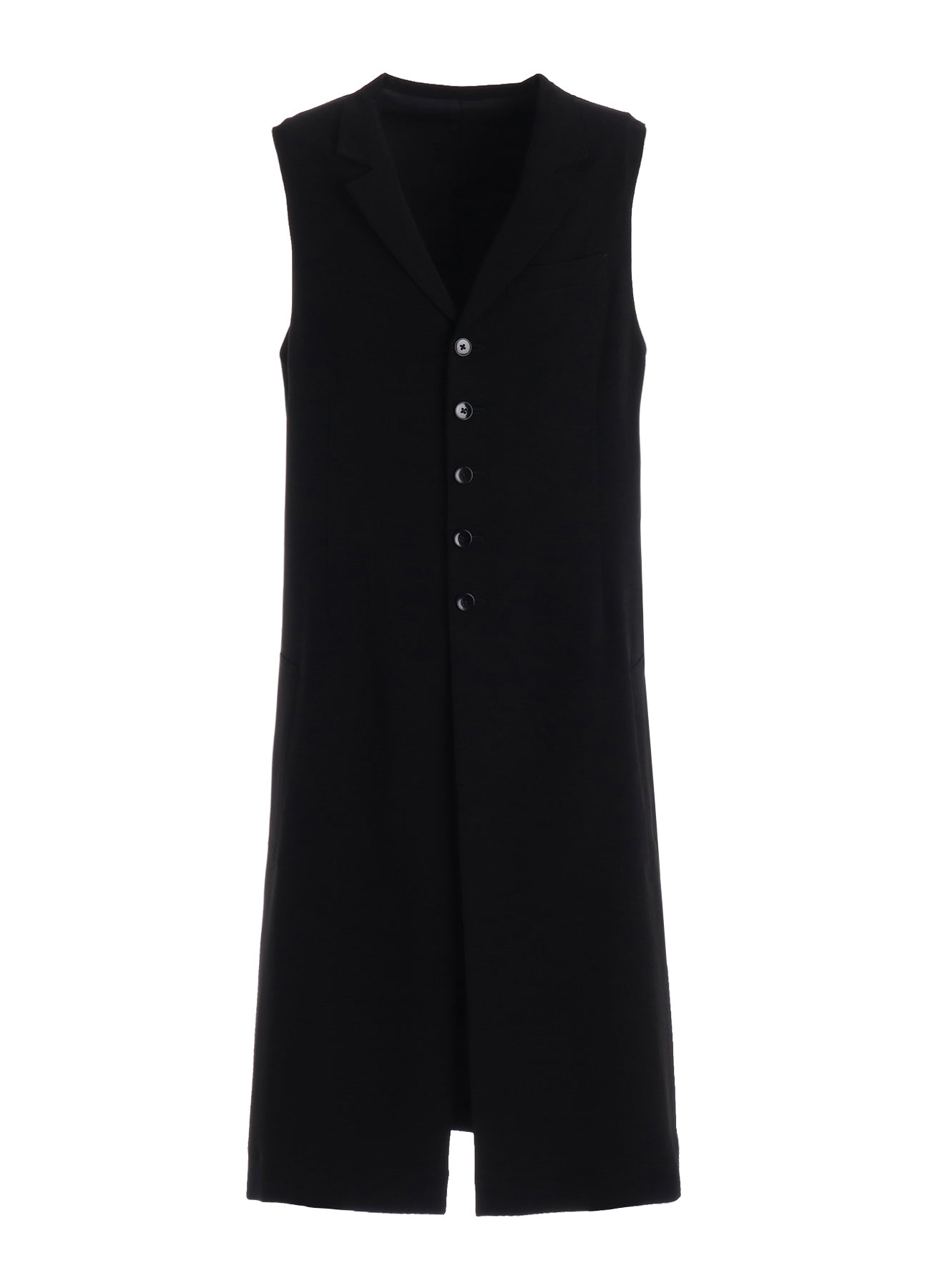 CREPE de CHINE SINGLE LONG VEST