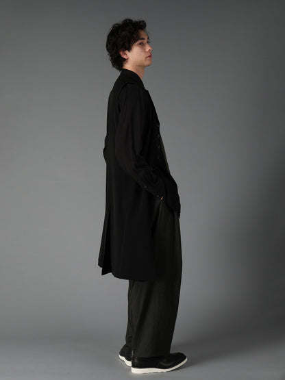 CREPE de CHINE SINGLE LONG VEST