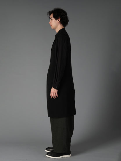 CREPE de CHINE SINGLE LONG VEST