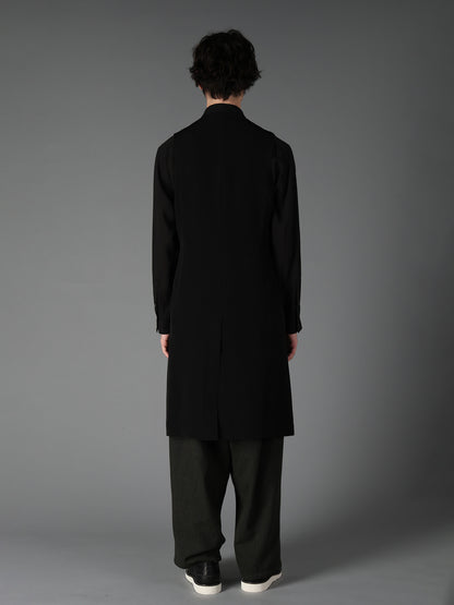 CREPE de CHINE SINGLE LONG VEST
