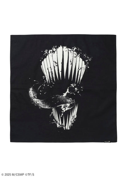 【Pre-Order】Ground Y×CHAINSAW MAN Collaborate Collection CHAINSAW MAN TEETH HANDKERCHIEF