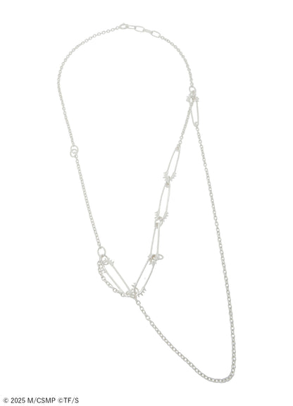 【Pre-Order】Ground Y×CHAINSAW MAN Collaborate Collection CHAINSAW PIN NECKLACE