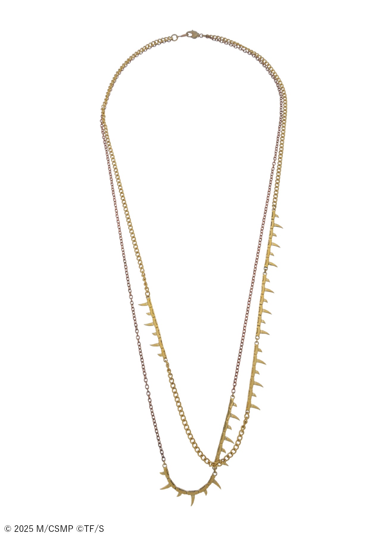 【Pre-Order】Ground Y×CHAINSAW MAN Collaborate Collection CHAINSAW BLADE NECKLACE Ver.1