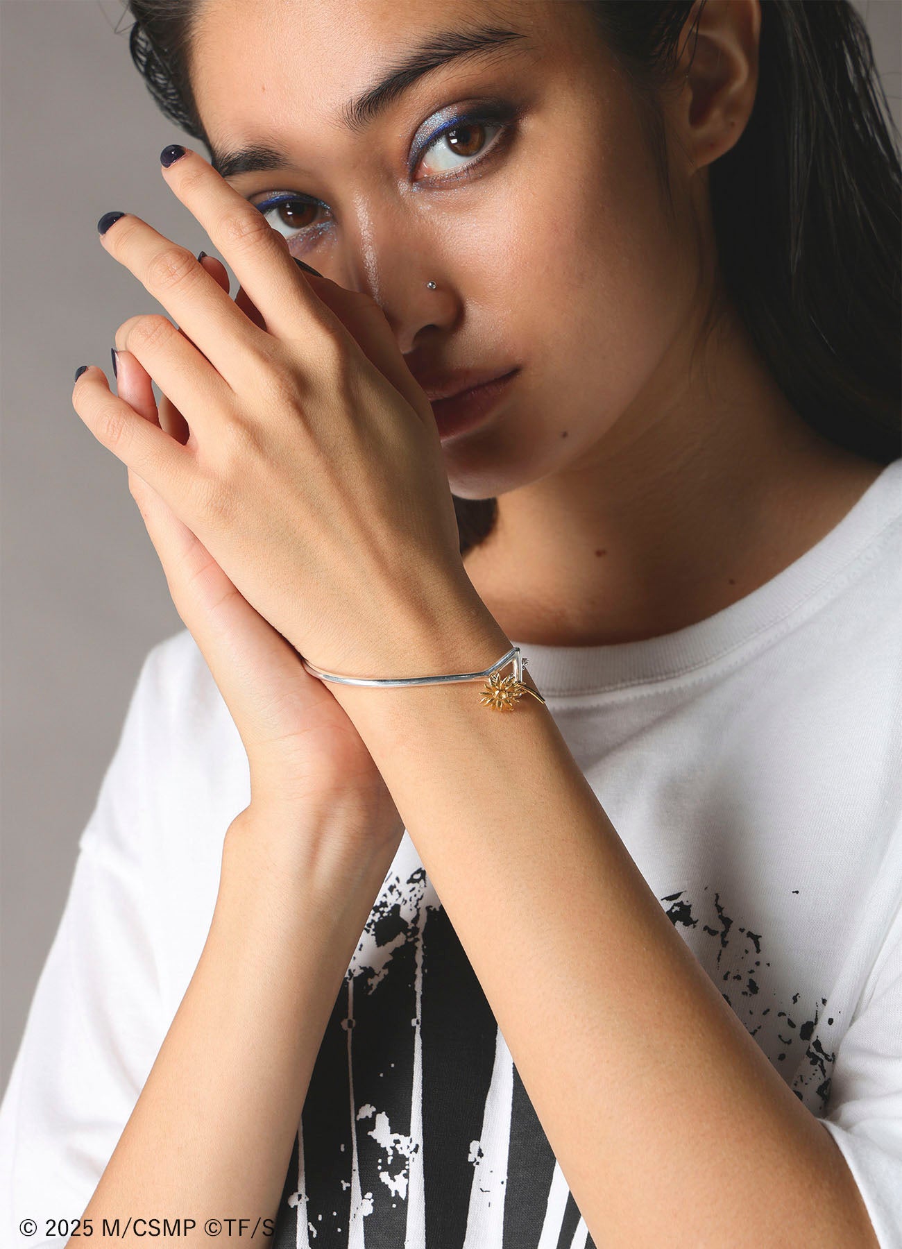 【Pre-Order】Ground Y×CHAINSAW MAN Collaborate Collection FLOWER AND STARTING HANDLE BRACELET