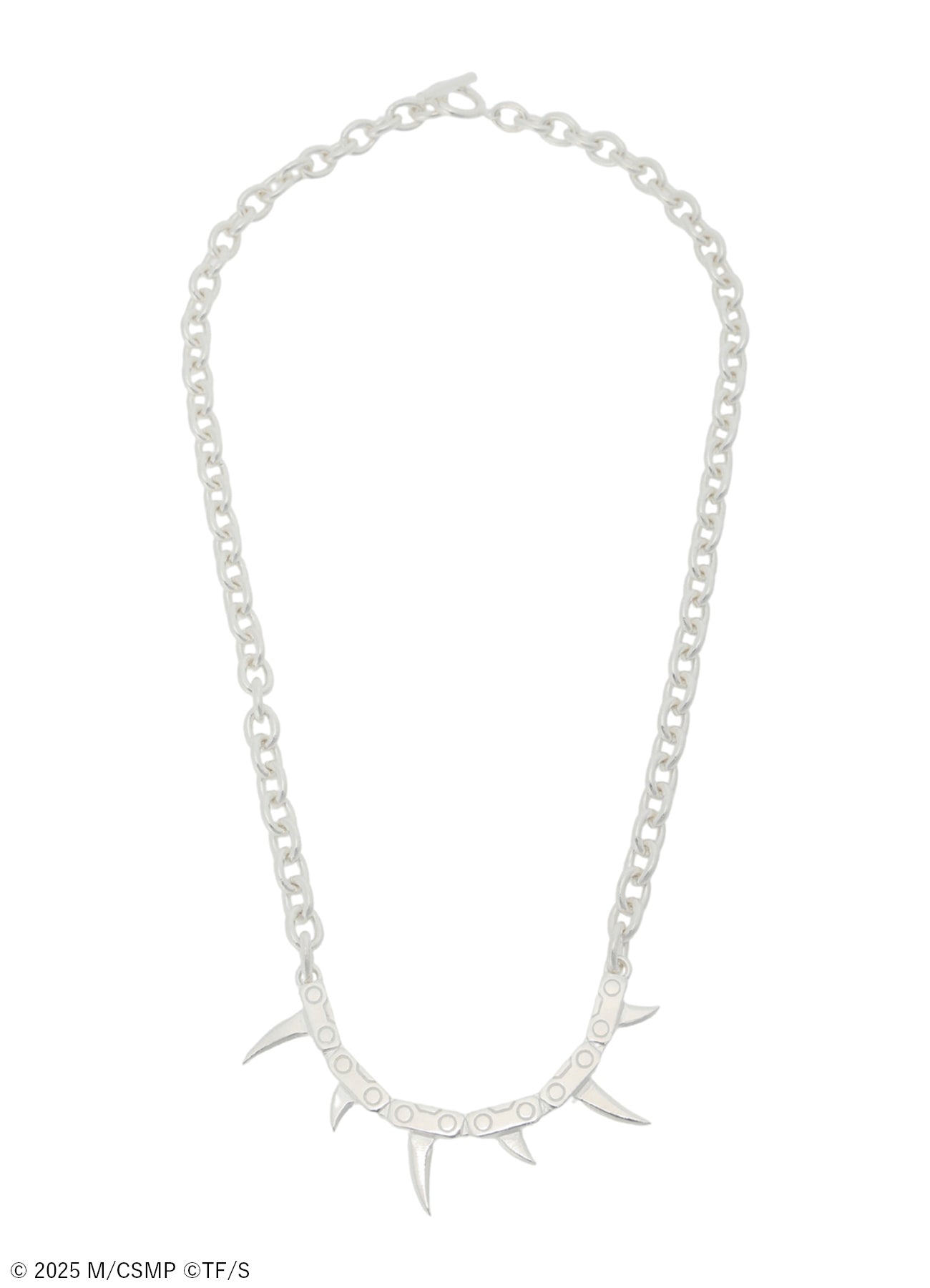 【Pre-Order】Ground Y×CHAINSAW MAN Collaborate Collection CHAINSAW BLADE NECKLACE Ver.2