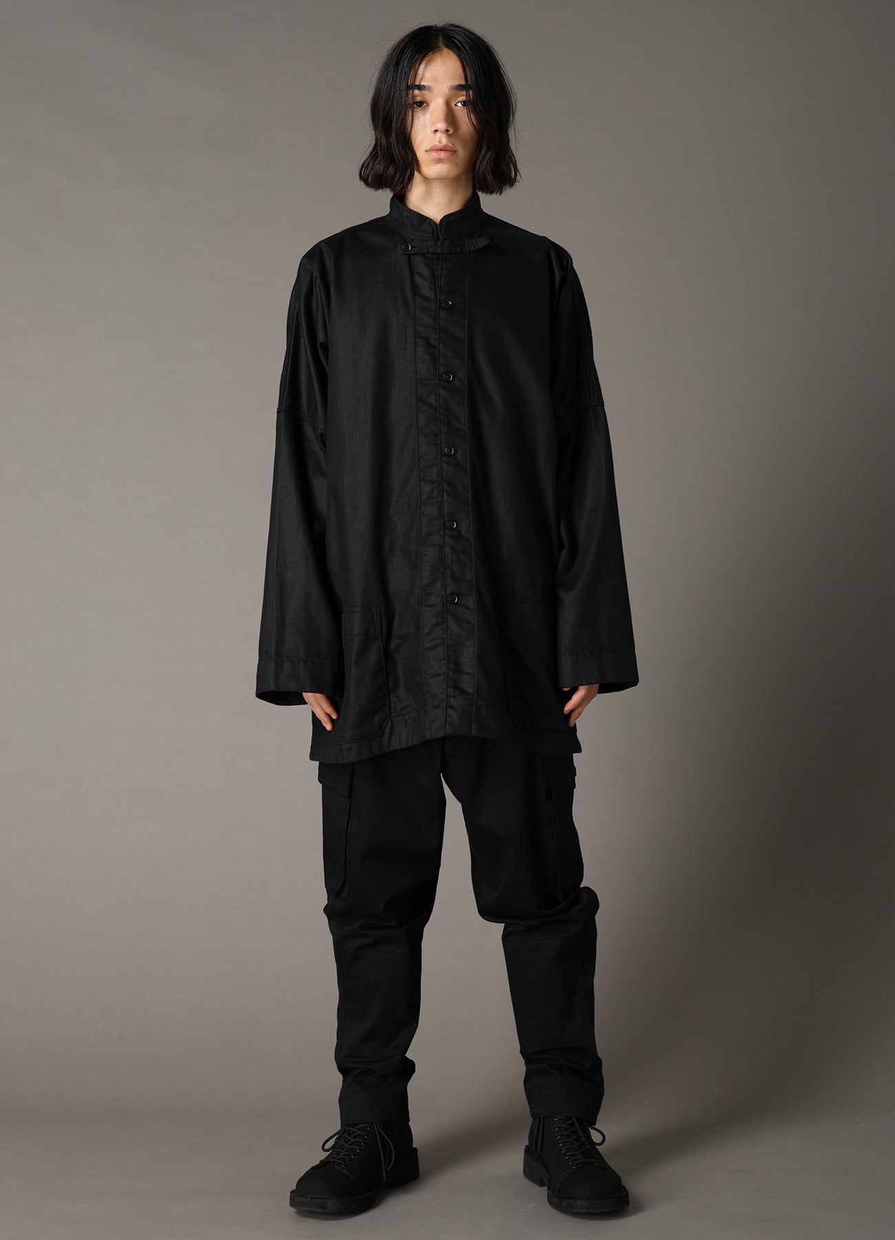 Ground Y×EDWIN 9oz BLACK TWILL CHINA JACKET