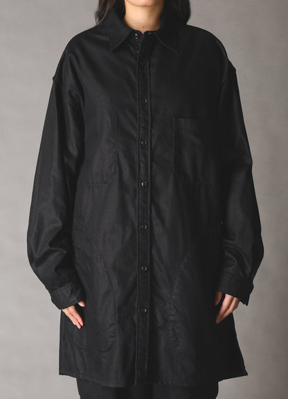 Ground Y×EDWIN 9oz BLACK TWILL WORK JACKET