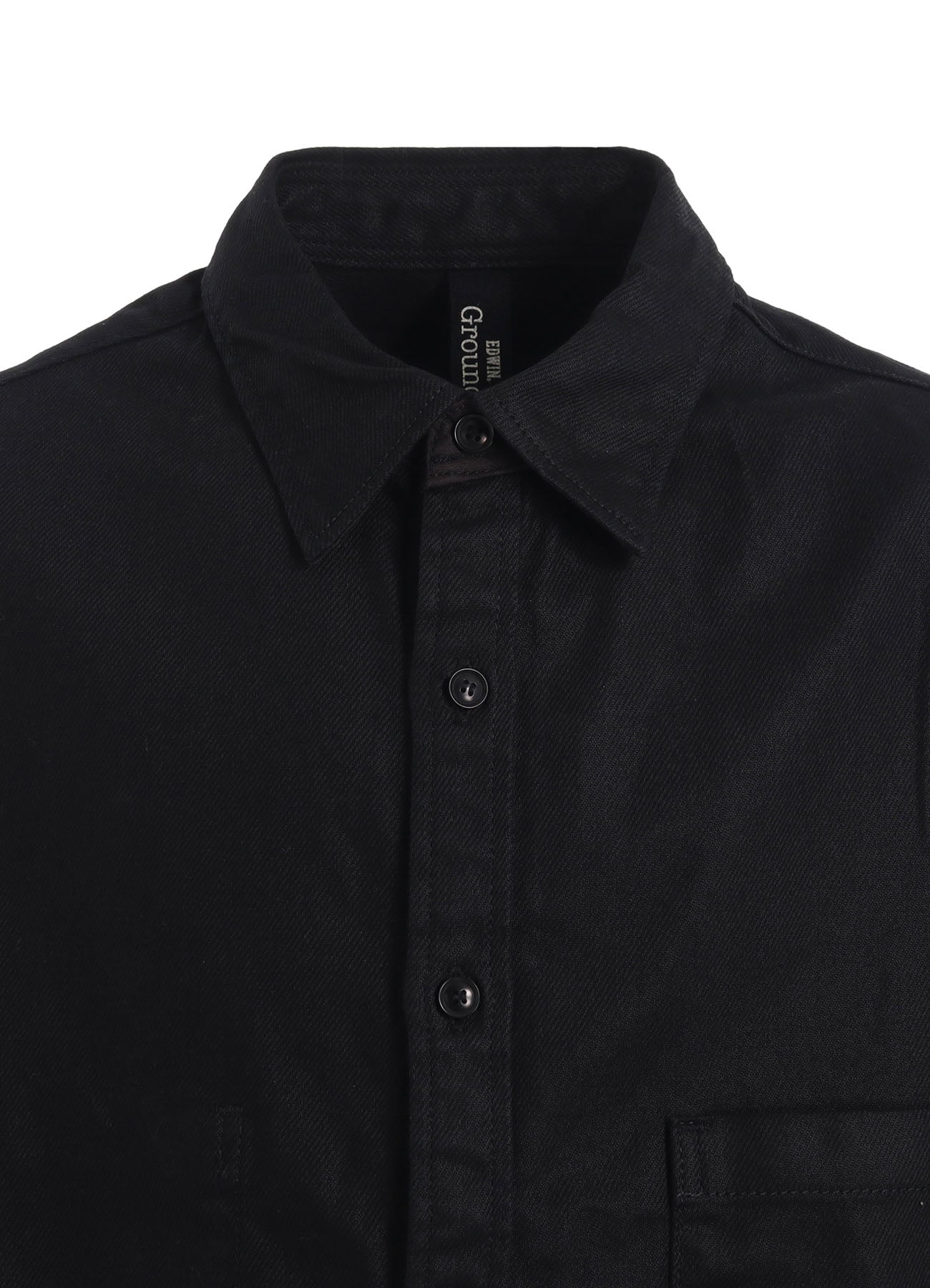 Ground Y×EDWIN 9oz BLACK TWILL WORK JACKET