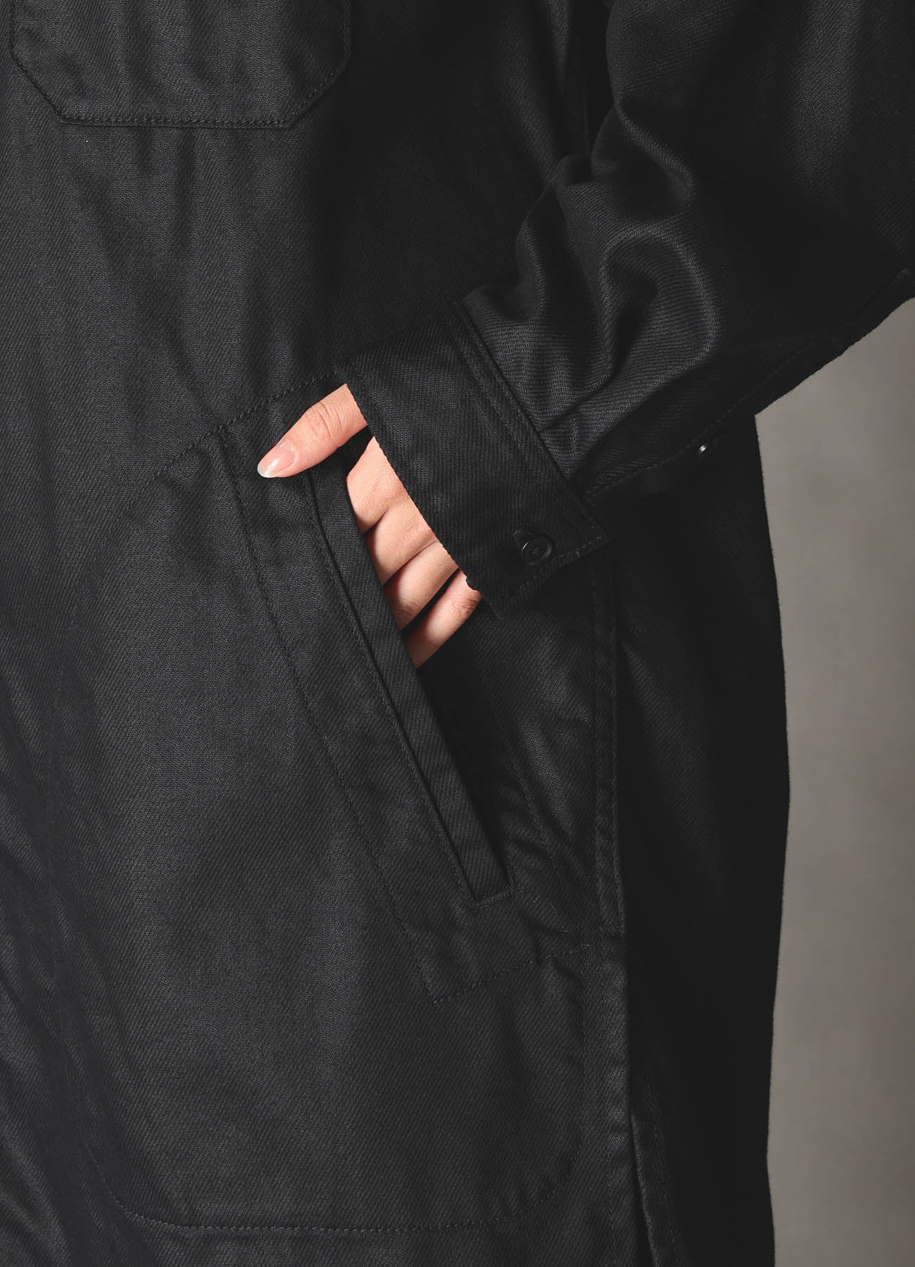 Ground Y×EDWIN 9oz BLACK TWILL WORK JACKET