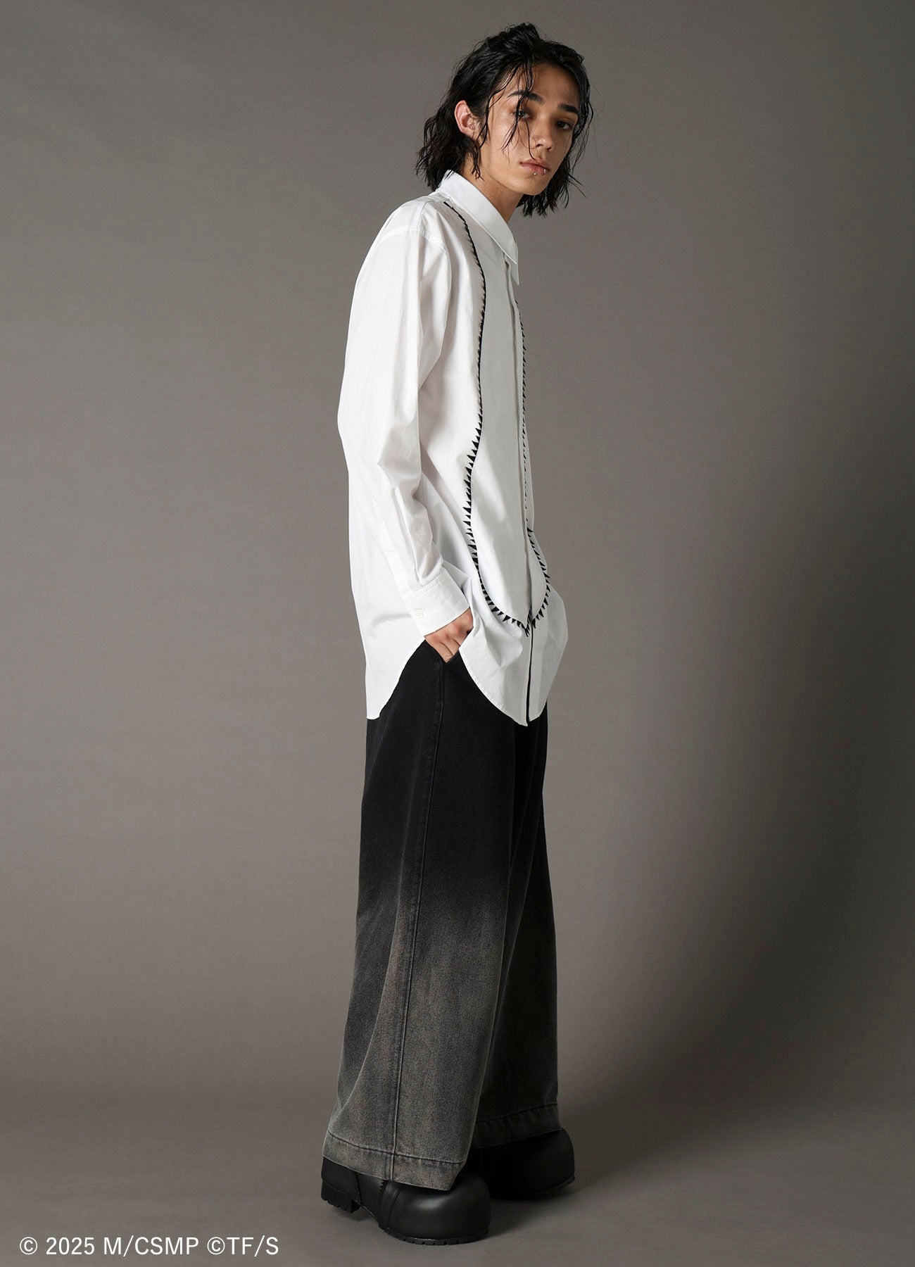 【Pre-Order】Ground Y×CHAINSAW MAN Collaborate Collection CHAINSAW TAPE SHIRT