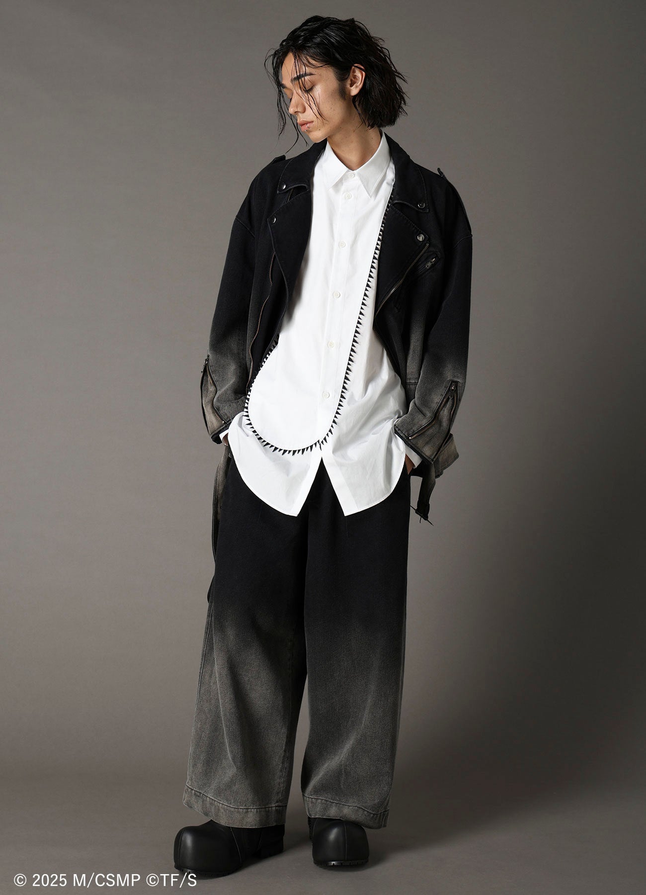 【Pre-Order】Ground Y×CHAINSAW MAN Collaborate Collection CHAINSAW TAPE SHIRT