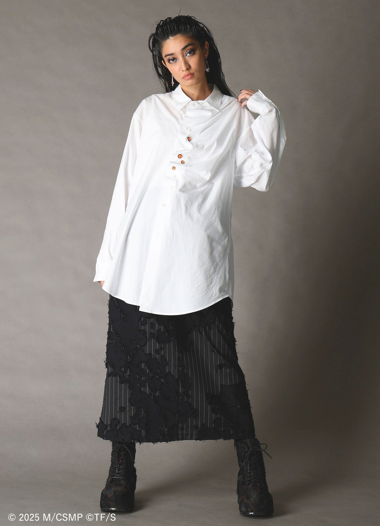 【Pre-Order】Ground Y×CHAINSAW MAN Collaborate Collection MAKIMA  SHIRT
