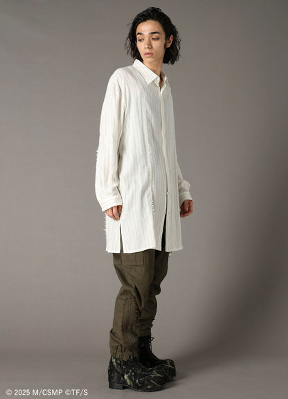 【Pre-Order】Ground Y×CHAINSAW MAN Collaborate Collection CHAINSAW STRIPE SHIRT