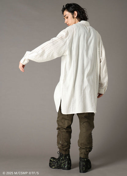 【Pre-Order】Ground Y×CHAINSAW MAN Collaborate Collection CHAINSAW STRIPE SHIRT
