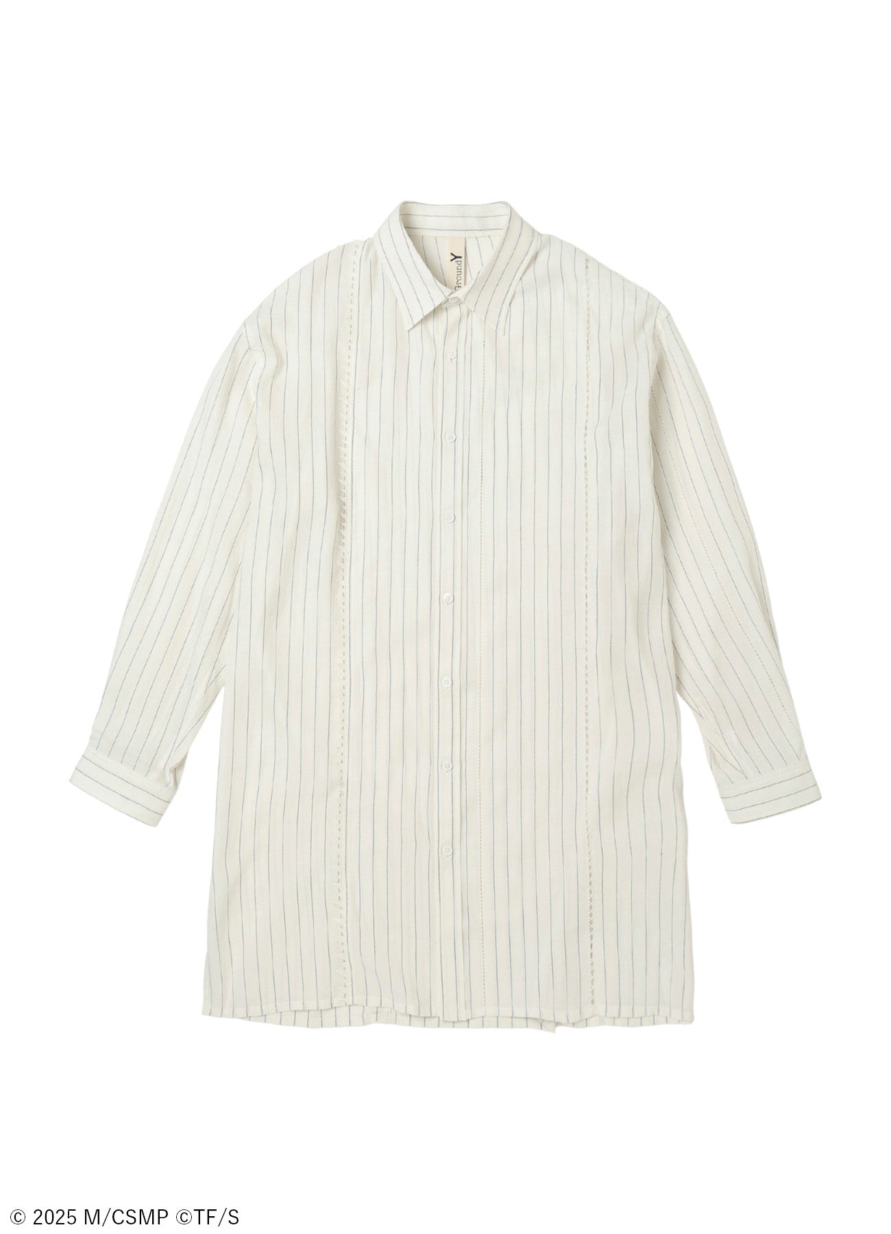 【Pre-Order】Ground Y×CHAINSAW MAN Collaborate Collection CHAINSAW STRIPE SHIRT