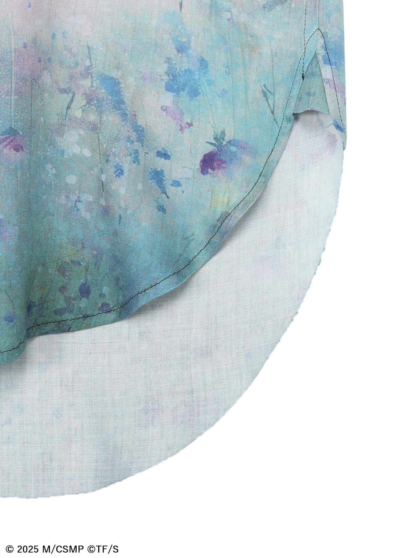 【Pre-Order】Ground Y×CHAINSAW MAN Collaborate Collection FLOWER GRAPHIC SHIRT