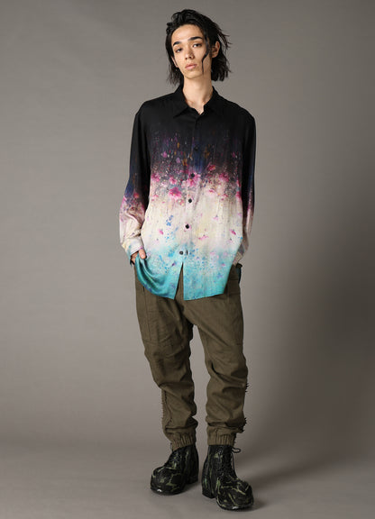 【Pre-Order】Ground Y×CHAINSAW MAN Collaborate Collection FLOWER GRAPHIC SHIRT