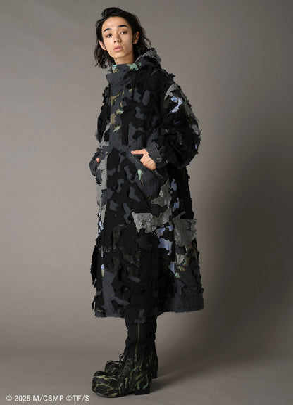 【Pre-Order】Ground Y×CHAINSAW MAN Collaborate Collection EXPLOSION CAMOUFLAGE FOODET COAT