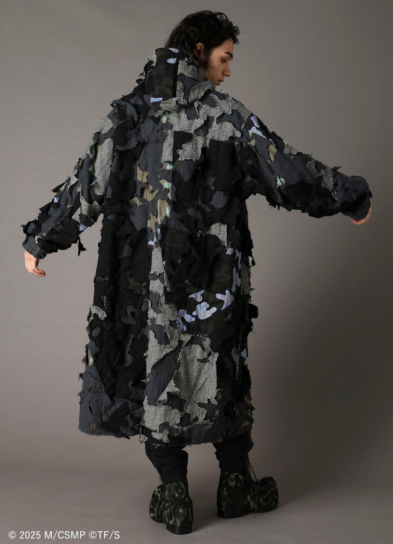 【Pre-Order】Ground Y×CHAINSAW MAN Collaborate Collection EXPLOSION CAMOUFLAGE FOODET COAT