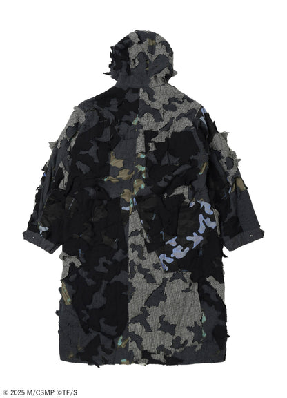 【Pre-Order】Ground Y×CHAINSAW MAN Collaborate Collection EXPLOSION CAMOUFLAGE FOODET COAT