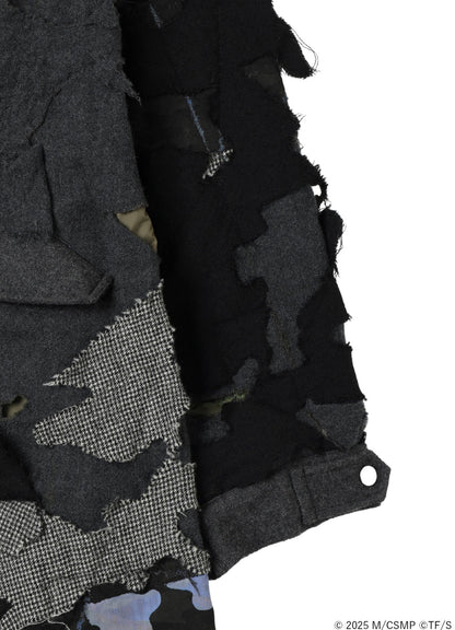 【Pre-Order】Ground Y×CHAINSAW MAN Collaborate Collection EXPLOSION CAMOUFLAGE FOODET COAT