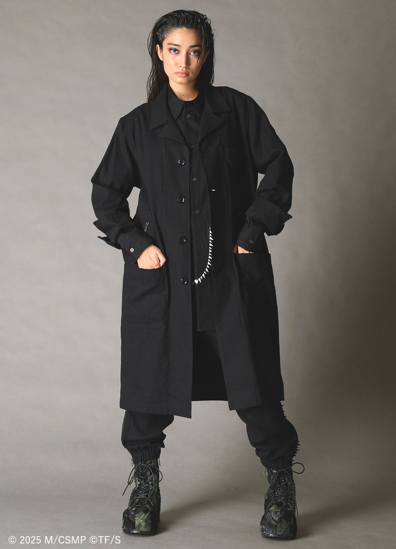 【Pre-Order】Ground Y×CHAINSAW MAN Collaborate Collection CHAINSAW TAPE COAT