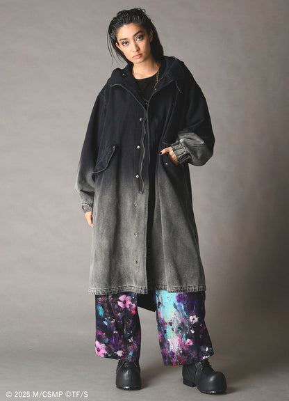【Pre-Order】Ground Y×CHAINSAW MAN Collaborate Collection BLEACH WASH CHAINSAW COAT