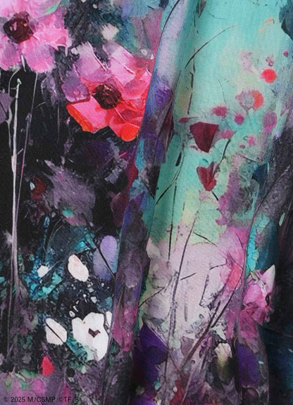 【Pre-Order】Ground Y×CHAINSAW MAN Collaborate Collection FLOWER AND BOMB GRAPHIC DRESS