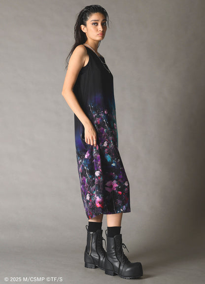 【Pre-Order】Ground Y×CHAINSAW MAN Collaborate Collection FLOWER AND BOMB GRAPHIC DRESS