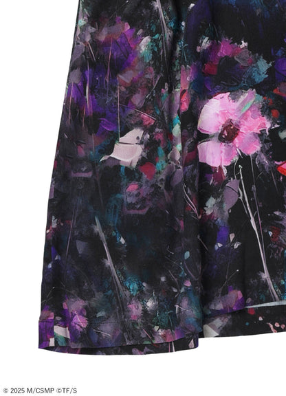 【Pre-Order】Ground Y×CHAINSAW MAN Collaborate Collection FLOWER AND BOMB GRAPHIC DRESS