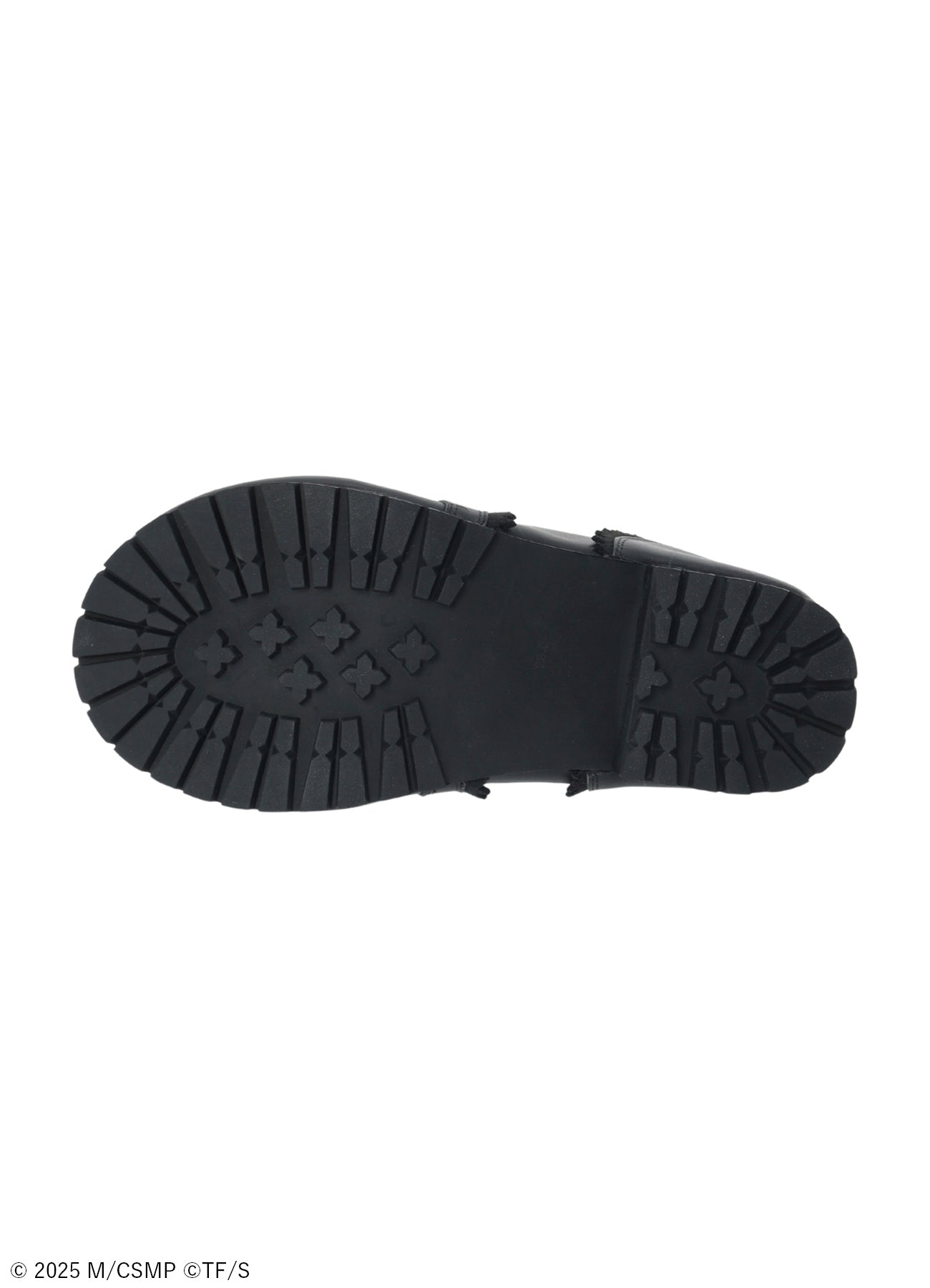 【Pre-Order】Ground Y×CHAINSAW MAN Collaborate Collection CHAINSAW LEATHER PLATFORM SHOES