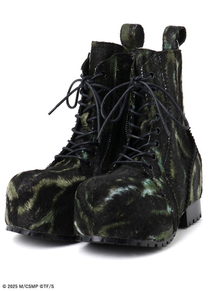 【Pre-Order】Ground Y×CHAINSAW MAN Collaborate Collection CHAINSAW HAIR CALF PLATFORM SHOES【Shipping sequentially from late February 2026】