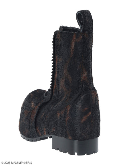 【Pre-Order】Ground Y×CHAINSAW MAN Collaborate Collection CHAINSAW HAIR CALF PLATFORM SHOES
