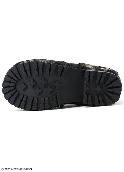 【Pre-Order】Ground Y×CHAINSAW MAN Collaborate Collection CHAINSAW HAIR CALF PLATFORM SHOES【Shipping sequentially from late February 2026】