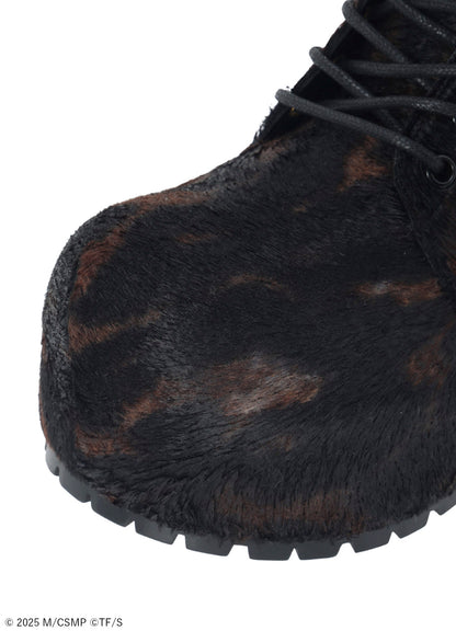 【Pre-Order】Ground Y×CHAINSAW MAN Collaborate Collection CHAINSAW HAIR CALF PLATFORM SHOES