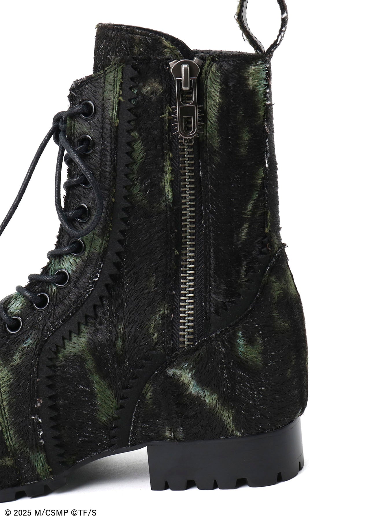 【Pre-Order】Ground Y×CHAINSAW MAN Collaborate Collection CHAINSAW HAIR CALF PLATFORM SHOES【Shipping sequentially from late February 2026】