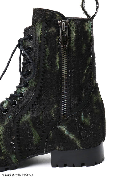 【Pre-Order】Ground Y×CHAINSAW MAN Collaborate Collection CHAINSAW HAIR CALF PLATFORM SHOES【Shipping sequentially from late February 2026】