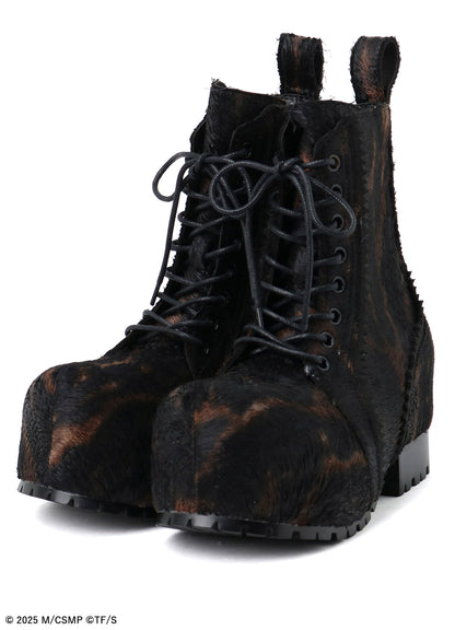 【Pre-Order】Ground Y×CHAINSAW MAN Collaborate Collection CHAINSAW HAIR CALF PLATFORM SHOES【Shipping sequentially from late February 2026】