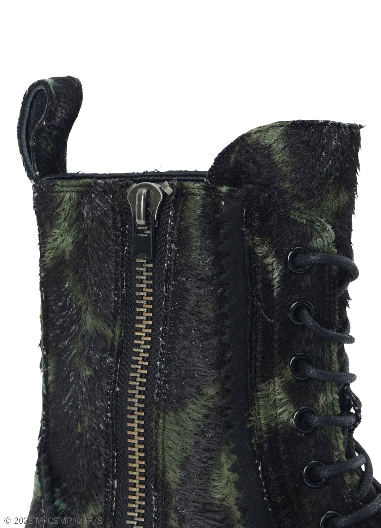 【Pre-Order】Ground Y×CHAINSAW MAN Collaborate Collection CHAINSAW HAIR CALF PLATFORM SHOES