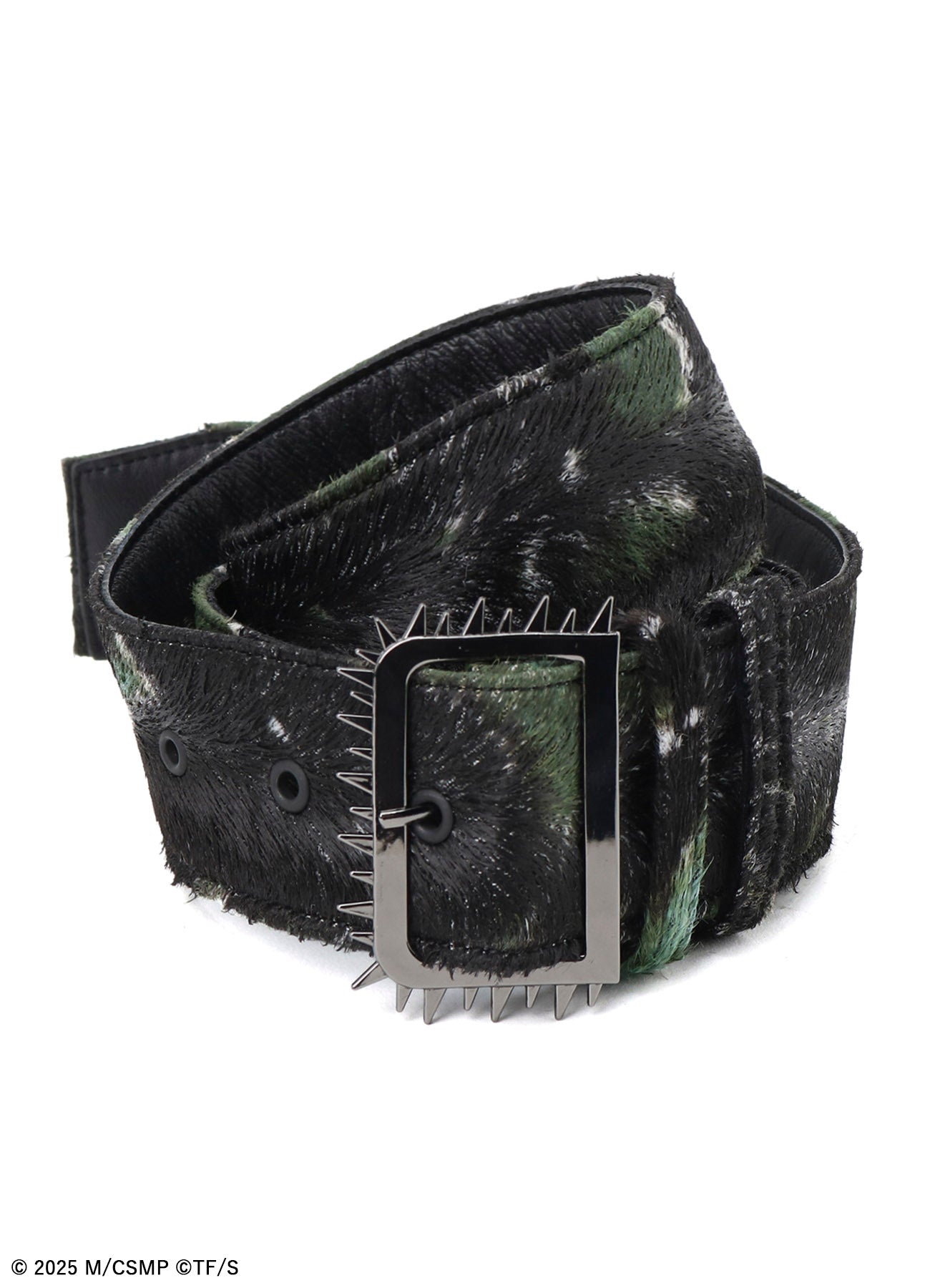 【Pre-Order】Ground Y×CHAINSAW MAN Collaborate Collection CHAINSAW HAIR CALF BELT【Shipping sequentially from late February 2026】