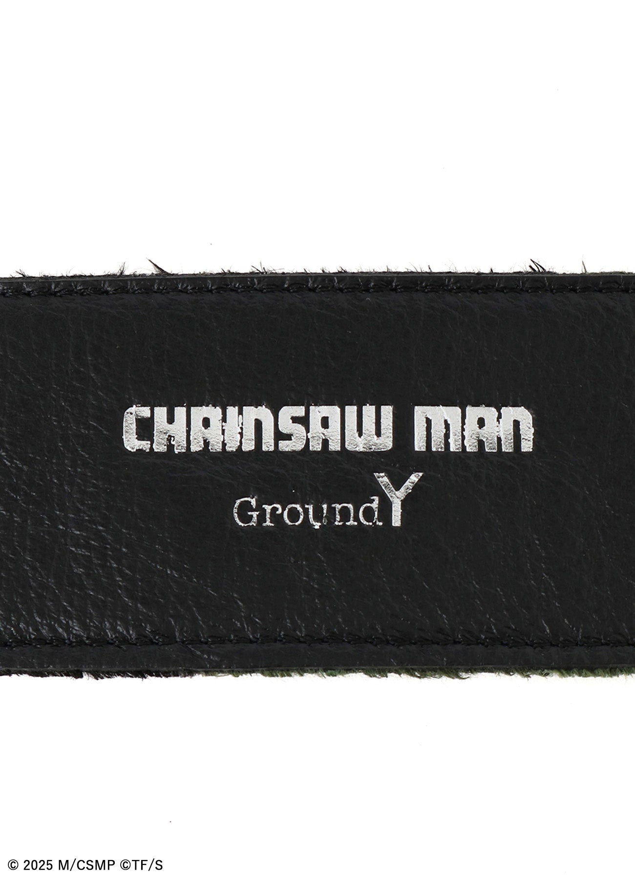 【Pre-Order】Ground Y×CHAINSAW MAN Collaborate Collection CHAINSAW HAIR CALF BELT【Shipping sequentially from late February 2026】
